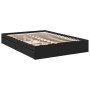 Black engineered wood bed frame with drawers 150x200 cm by vidaXL, Beds and slatted bases - Ref: Foro24-3280651, Price: 189,8...