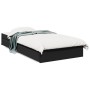 Cama con cajones madera de ingeniería negra 90x200 cm de vidaXL, Camas y somieres - Ref: Foro24-3280679, Precio: 144,22 €, De...