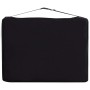 Camilla de masaje plegable 2 zonas aluminio negro y rosa de vidaXL, Mesas de masaje - Ref: Foro24-110232, Precio: 151,44 €, D...