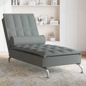 Massage Divan Sofa with Dark Gray Fabric Cushion by vidaXL, Daybeds - Ref: Foro24-379444, Price: 133,99 €, Discount: %