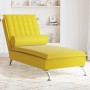 Massage Divan Sofa with Yellow Velvet Cushion by vidaXL, Daybeds - Ref: Foro24-379465, Price: 130,11 €, Discount: %