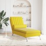 Massage Divan Sofa with Yellow Velvet Cushion by vidaXL, Daybeds - Ref: Foro24-379465, Price: 130,11 €, Discount: %