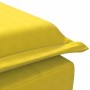 Sofá diván de masaje con cojín de terciopelo amarillo de vidaXL, Divanes - Ref: Foro24-379465, Precio: 130,99 €, Descuento: %