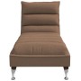 Massage divan sofa with brown fabric cushions by vidaXL, Daybeds - Ref: Foro24-379478, Price: 168,93 €, Discount: %