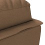 Massage divan sofa with brown fabric cushions by vidaXL, Daybeds - Ref: Foro24-379478, Price: 168,93 €, Discount: %