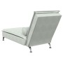 Massage Divan Sofa with Light Gray Velvet Cushion by vidaXL, Daybeds - Ref: Foro24-379459, Price: 131,67 €, Discount: %