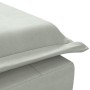 Massage Divan Sofa with Light Gray Velvet Cushion by vidaXL, Daybeds - Ref: Foro24-379459, Price: 131,67 €, Discount: %