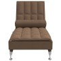 Massage-Diwansofa mit braunem Stoffkissen von vidaXL, Tagesbetten - Ref: Foro24-379446, Preis: 133,68 €, Rabatt: %