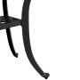 Black cast aluminum garden table 80x80x75 cm by vidaXL, Garden tables - Ref: Foro24-4002820, Price: 66,54 €, Discount: %