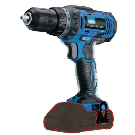 Draper Tools Storm Force Cordless Drill Exposed 20V 35Nm by Draper Tools, Electric hand drills - Ref: Foro24-429600, Price: 5...