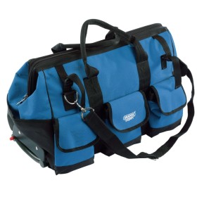 Draper Tools Bolsa herramientas con ruedas azul negro 60x30x35cm 58 L de Draper Tools, Bolsas para herramientas - Ref: Foro24...