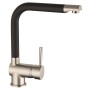 SCHÜTTE RIO sink mixer tap stainless steel and matte black by SCHÜTTE, Faucets - Ref: Foro24-429404, Price: 100,59 €, Discoun...