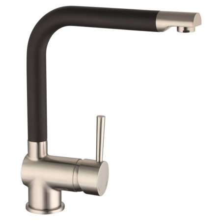 SCHÜTTE RIO sink mixer tap stainless steel and matte black by SCHÜTTE, Faucets - Ref: Foro24-429404, Price: 100,59 €, Discoun...