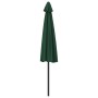 Sombrilla de balcón semicircular palo aluminio verde 300x155cm de vidaXL, Sombrillas - Ref: Foro24-44592, Precio: 48,41 €, De...