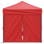 Faltbares Partyzelt mit roten Seitenwänden 2x2 m von vidaXL, Zelte und Pavillons - Ref: Foro24-93506, Preis: 113,51 €, Rabatt: %