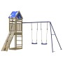 Outdoor playground made of impregnated pine wood by vidaXL, Swings and play structures - Ref: Foro24-3279033, Price: 360,99 €...