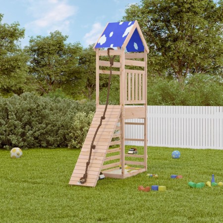 Spielplatz im Freien aus massivem Zirbenholz von vidaXL, Schaukeln und Spielgeräte - Ref: Foro24-3279046, Preis: 267,66 €, Ra...