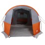 Tienda de camping con túnel 4 personas impermeable gris naranja de vidaXL, Tiendas de campaña - Ref: Foro24-94633, Precio: 15...