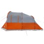 Tienda de camping con túnel 4 personas impermeable gris naranja de vidaXL, Tiendas de campaña - Ref: Foro24-94633, Precio: 15...