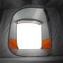 Tienda de camping con túnel 4 personas impermeable gris naranja de vidaXL, Tiendas de campaña - Ref: Foro24-94633, Precio: 15...