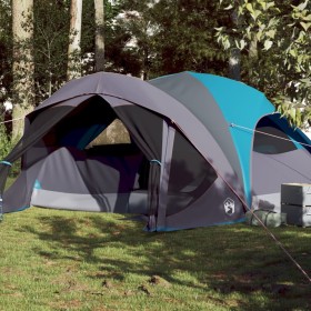 Waterproof blue family tent for 6 people by vidaXL, tents - Ref: Foro24-94638, Price: 186,99 €, Discount: %