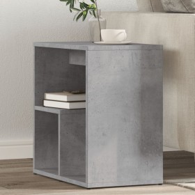 Gray concrete plywood side table 50x30x50 cm by vidaXL, Side tables - Ref: Foro24-840561, Price: 35,43 €, Discount: %