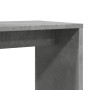 Mesa auxiliar de madera contrachapada gris hormigón 50x30x50 cm de vidaXL, Mesas auxiliares - Ref: Foro24-840561, Precio: 35,...