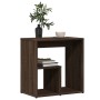 Side table 2 units engineered wood brown oak 50x30x50 cm by vidaXL, Side tables - Ref: Foro24-840568, Price: 61,81 €, Discoun...