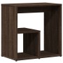 Side table 2 units engineered wood brown oak 50x30x50 cm by vidaXL, Side tables - Ref: Foro24-840568, Price: 61,81 €, Discoun...