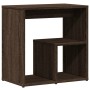 Side table 2 units engineered wood brown oak 50x30x50 cm by vidaXL, Side tables - Ref: Foro24-840568, Price: 61,81 €, Discoun...