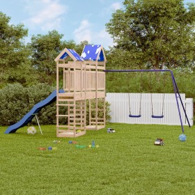 Spielplatz im Freien aus massivem Zirbenholz von vidaXL, Schaukeln und Spielgeräte - Ref: Foro24-3279169, Preis: 641,99 €, Ra...