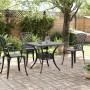 Garden table made of black cast aluminum, 80x80x75 cm. by vidaXL, Garden tables - Ref: Foro24-4002812, Price: 171,65 €, Disco...