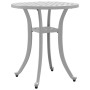 Garden table, white cast aluminum, Ø48x53 cm by vidaXL, Garden tables - Ref: Foro24-4002825, Price: 59,75 €, Discount: %