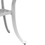 Garden table, white cast aluminum, Ø48x53 cm by vidaXL, Garden tables - Ref: Foro24-4002825, Price: 59,75 €, Discount: %