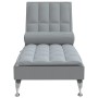 Massage divan sofa with light gray fabric cushion by vidaXL, Daybeds - Ref: Foro24-379443, Price: 133,51 €, Discount: %