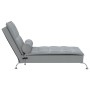 Massage divan sofa with light gray fabric cushion by vidaXL, Daybeds - Ref: Foro24-379443, Price: 133,51 €, Discount: %