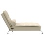 Massage divan sofa with cream fabric cushion by vidaXL, Daybeds - Ref: Foro24-379448, Price: 141,99 €, Discount: %