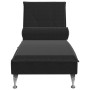 Massage chaise lounge sofa with black velvet cushion by vidaXL, Daybeds - Ref: Foro24-379455, Price: 112,22 €, Discount: %