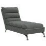 Daybed sofa with dark gray fabric cushions by vidaXL, Daybeds - Ref: Foro24-379469, Price: 151,55 €, Discount: %