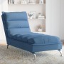 Divan Sofa mit blauen Stoffkissen von vidaXL, Tagesbetten - Ref: Foro24-379474, Preis: 151,75 €, Rabatt: %