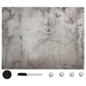 Pizarra magnética de pared vidrio 80x60 cm de vidaXL, Pizarras blancas - Ref: Foro24-285390, Precio: 61,67 €, Descuento: %