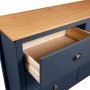 Hill bedside table solid gray pine wood 125x40x80 cm by vidaXL, Sideboards - Ref: Foro24-288985, Price: 181,10 €, Discount: %