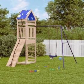 Outdoor playground made of solid pine wood by vidaXL, Swings and play structures - Ref: Foro24-3279028, Price: 324,99 €, Disc...