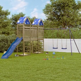 Spielplatz im Freien aus imprägniertem Kiefernholz von vidaXL, Schaukeln und Spielgeräte - Ref: Foro24-3279042, Preis: 661,99...