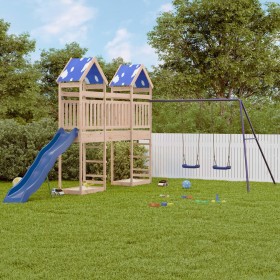 Outdoor-Spielplatz aus massivem Kiefernholz von vidaXL, Schaukeln und Spielgeräte - Ref: Foro24-3279040, Preis: 620,99 €, Rab...