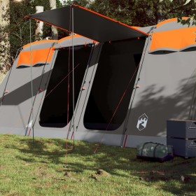 Family tunnel tent 10 people waterproof orange by vidaXL, tents - Ref: Foro24-94621, Price: 366,99 €, Discount: %