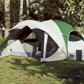 Green Waterproof 6 Person Family Camping Tent by vidaXL, tents - Ref: Foro24-94637, Price: 186,99 €, Discount: %