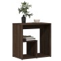 Oak brown plywood side table 50x30x50 cm by vidaXL, Side tables - Ref: Foro24-840567, Price: 36,78 €, Discount: %