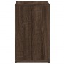 Oak brown plywood side table 50x30x50 cm by vidaXL, Side tables - Ref: Foro24-840567, Price: 36,78 €, Discount: %