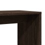 Mesa auxiliar de madera contrachapada marrón roble 50x30x50 cm de vidaXL, Mesas auxiliares - Ref: Foro24-840567, Precio: 36,7...